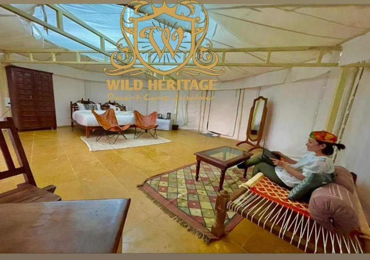 ホテル Wild Heritage Desert Camp ジャイサルメール エクステリア 写真