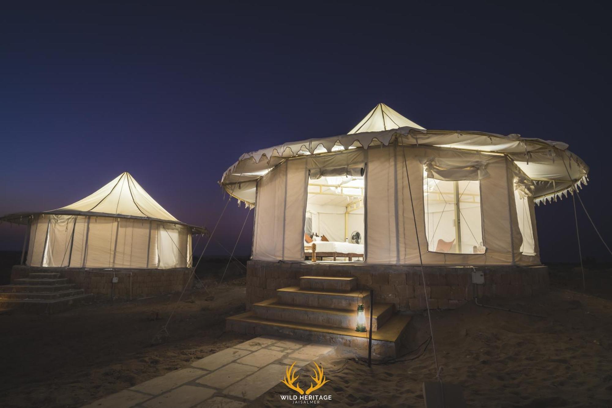 ホテル Wild Heritage Desert Camp ジャイサルメール エクステリア 写真