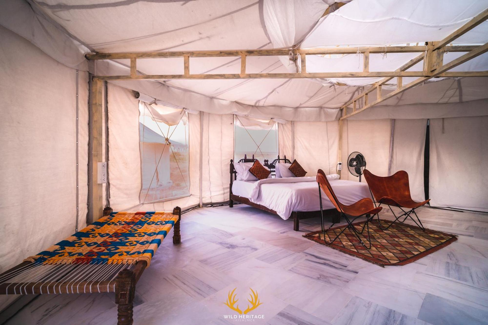 ホテル Wild Heritage Desert Camp ジャイサルメール エクステリア 写真