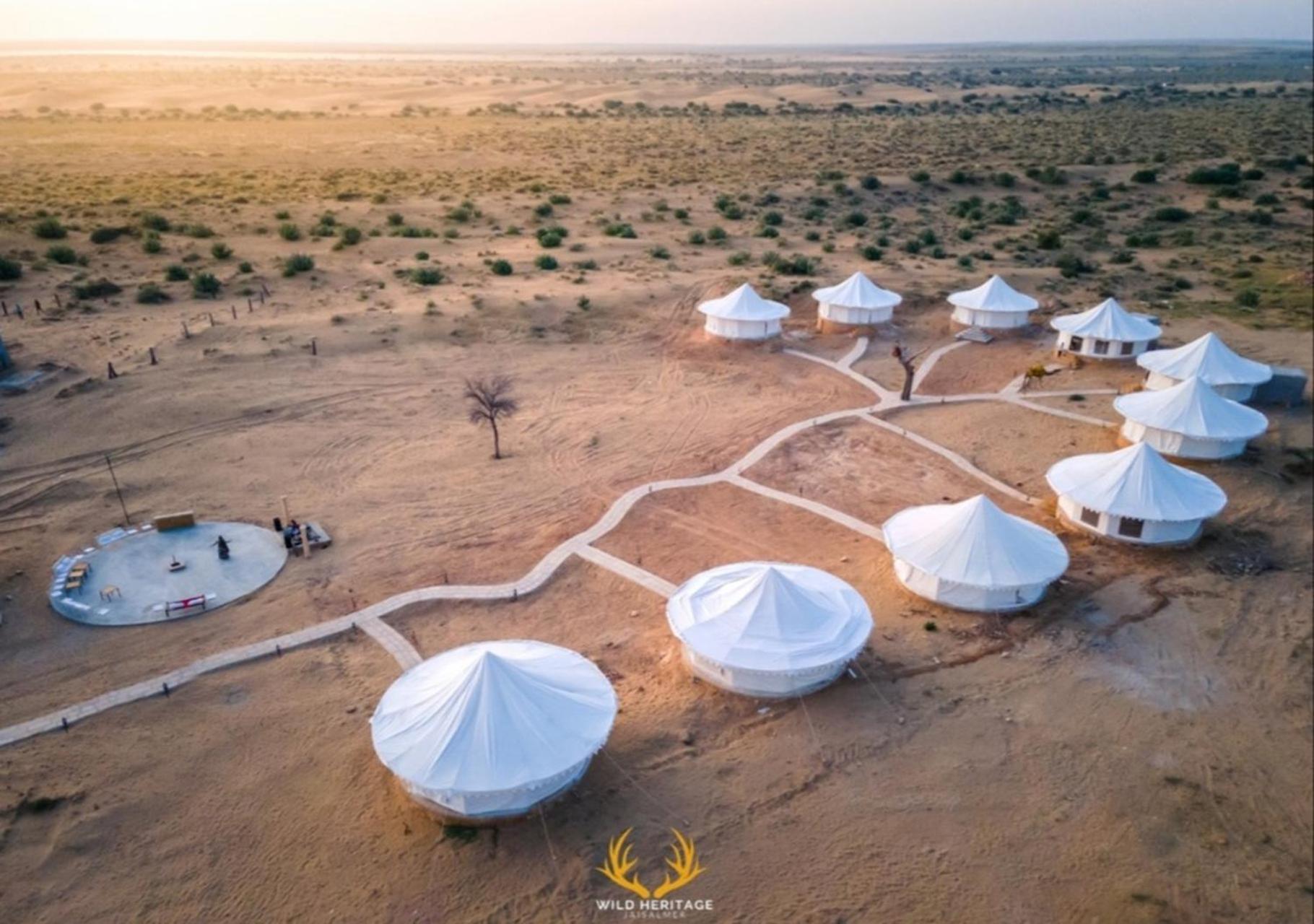 ホテル Wild Heritage Desert Camp ジャイサルメール エクステリア 写真