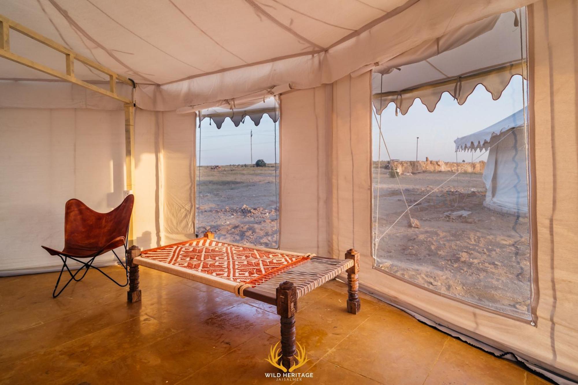 ホテル Wild Heritage Desert Camp ジャイサルメール エクステリア 写真